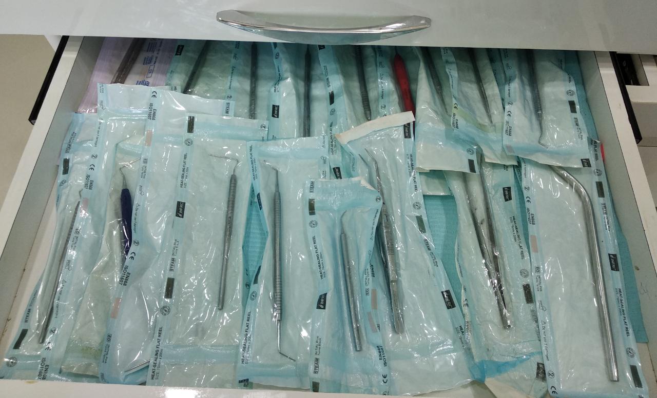 sealed sterile bag 