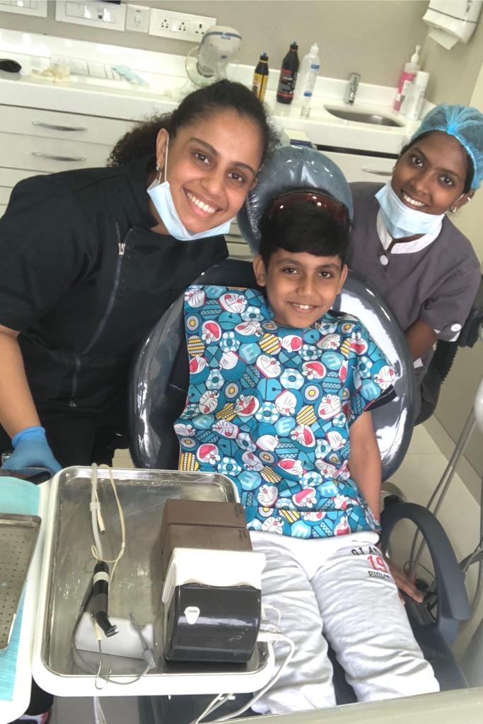 Dentist with kids 
